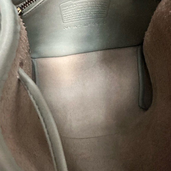 Vintage Coach Daypack in Aqua - Picture 10 of 10